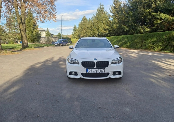 BMW Seria 5 cena 76900 przebieg: 281000, rok produkcji 2013 z Bolesławiec małe 379